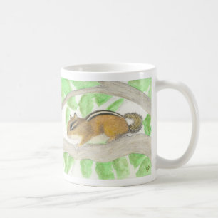 Chipmunk in the Apple Tree Coffee Mug