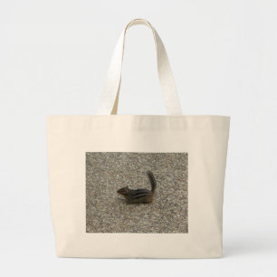 Chipmunk Large Tote Bag
