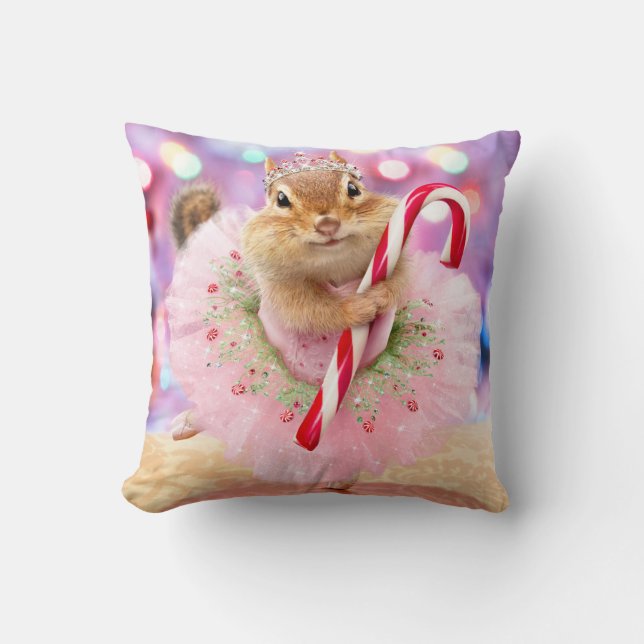Chipmunk Plum Fairy Cushion (Front)