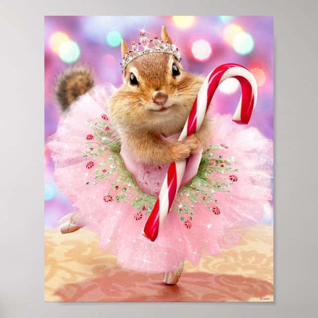Chipmunk Plum Fairy Poster (Front)