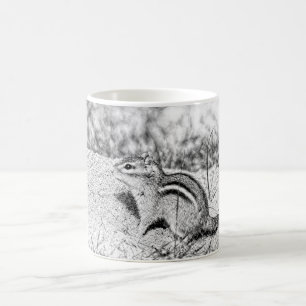 Chipmunk Sketch Coffee Mug