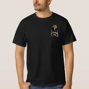 Chipmunk, Skunk & Racoon Stack Design T-Shirt