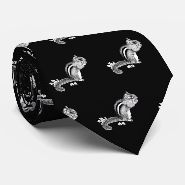 Chipmunk Tie (Rolled)