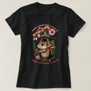 Chipmunk Under Mushroom House, Chipmunk Lover T-Shirt