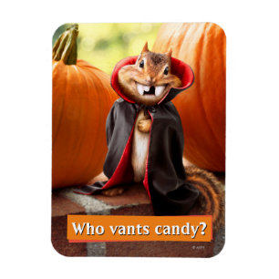 Chipmunk Vampire Magnet