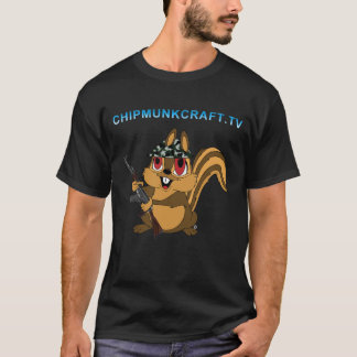 ChipmunkCraft Dark T-Shirt v2