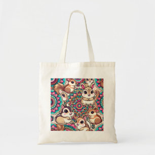 "ChipMunks & Cottontails"  Tote Bag