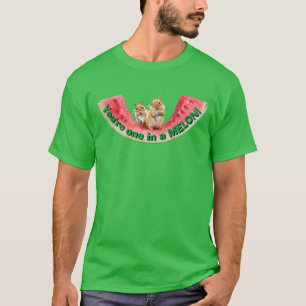 Chipmunks Eating Watermelon T-Shirt