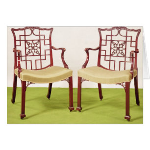 Chippendale mahogany dining chairs