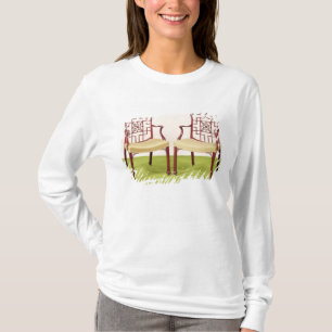 Chippendale mahogany dining chairs T-Shirt