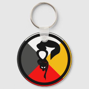 Chippewa Dodem Waabizheshi Key Ring