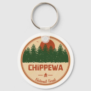 Chippewa National Forest Key Ring