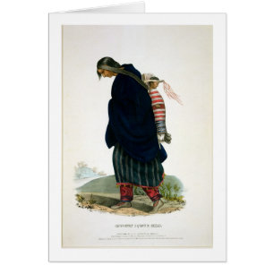 Chippeway Squaw and Child, pub. by F.O.W. Greenoug