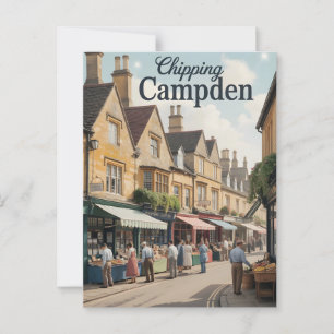 Chipping Campden Vintage Postcard
