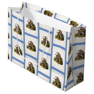 Chipping Squirrel ( Eastern Chipmunk ) by Audubon Large Gift Bag