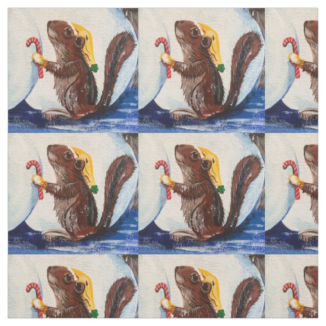 Chippy the Snowman Maker Fabric (Swatch)