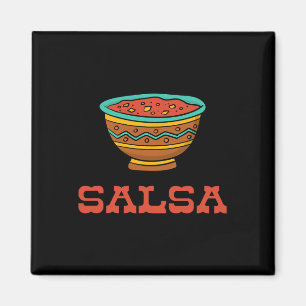 Chips And Salsa Matching Couple Halloween Cinco De Magnet