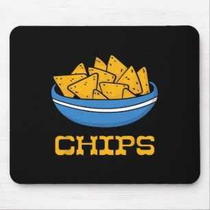 Chips And Salsa Matching Couple Halloween Cinco De Mouse Pad