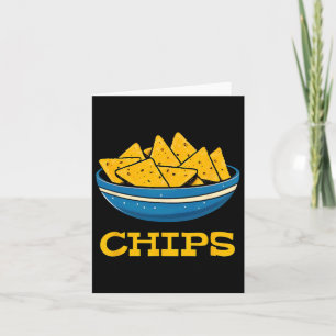 Chips And Salsa Matching Couple Halloween Costume Card