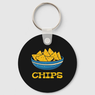 Chips And Salsa Matching Couple Halloween Costume  Key Ring