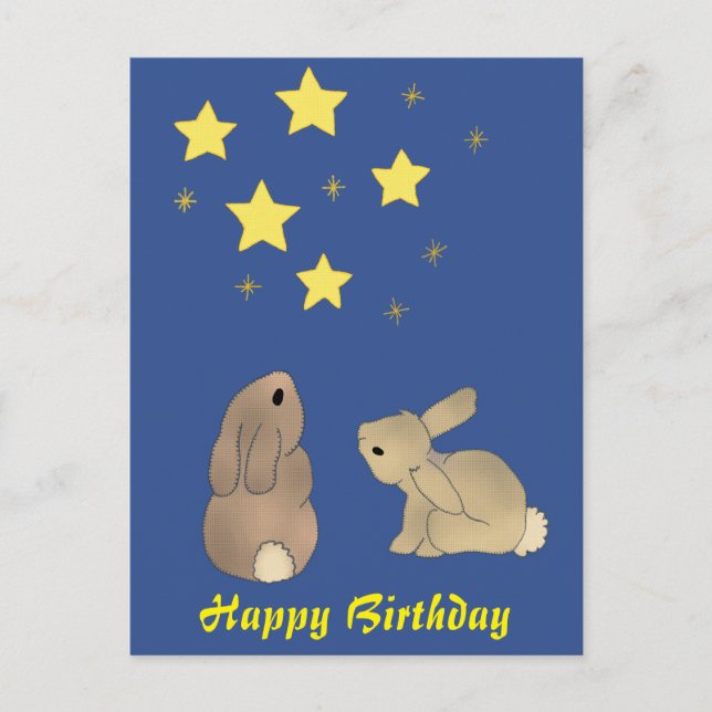 Chips and stars postcard (Front)