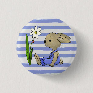 Chips and stiffeners 3 cm round badge