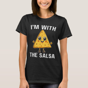 Chips I'm With Salsa Halloween Costumes Cinco De M T-Shirt
