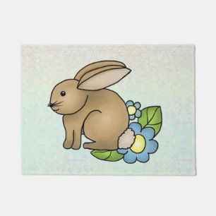 Chips with flowers doormat