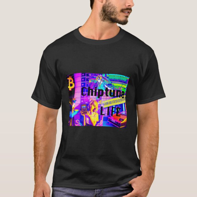 Chiptune Life T-Shirt (Front)