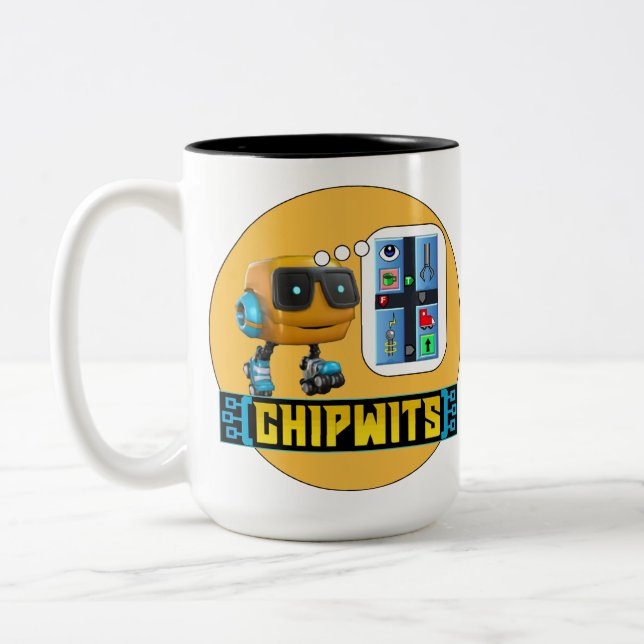 ChipWits IF SEE COFFEE-T-> PICKUP Mug (Left)