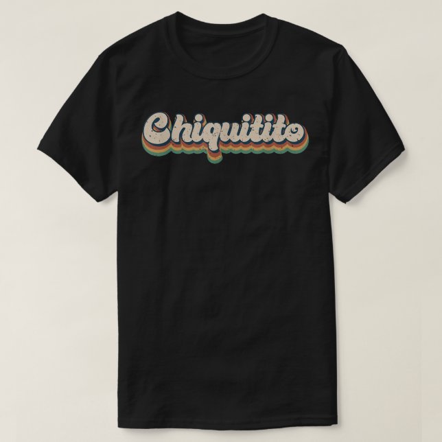 Chiquitito Retro Top For Son Cute Boy  (Design Front)