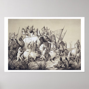 Chir Singh, Maharaja of the Sikhs with the King of Poster