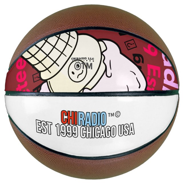 ChiRadioLLC ™ IceCream  Basketball (Front)