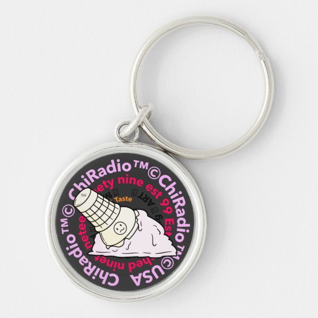 ChiradioLLC  ™ TrinketTray  Key Ring (Front)