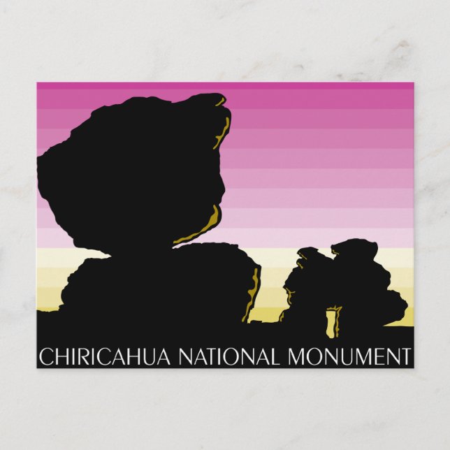 Chiricahua National Monument Postcard (Front)