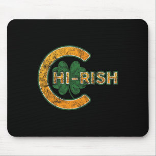 Chirish Chicago Irish Gifts Saint Patricks Day Mouse Pad