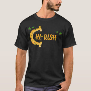 Chirish Chicago Irish St Patrick's Day Shamrock Ra T-Shirt