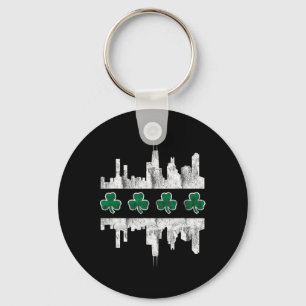 Chirish Southside Irish St Patricks Day Chicago T Key Ring