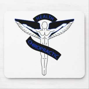 Chiropractic2blue Mouse Pad