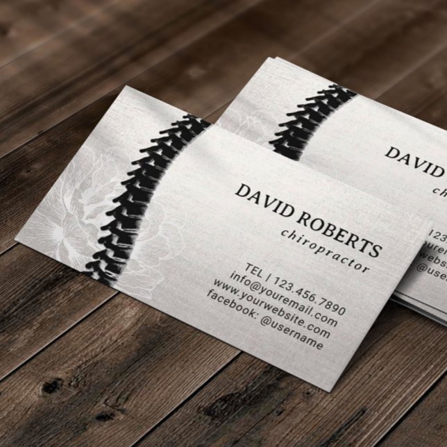 Chiropractic Acupuncture Spine Floral Appointment (Creator Uploaded)