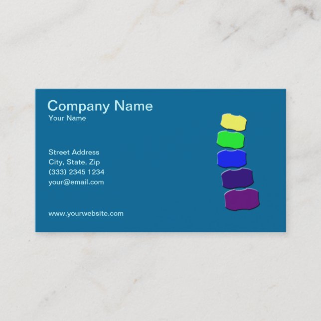 Chiropractic business card (Front)