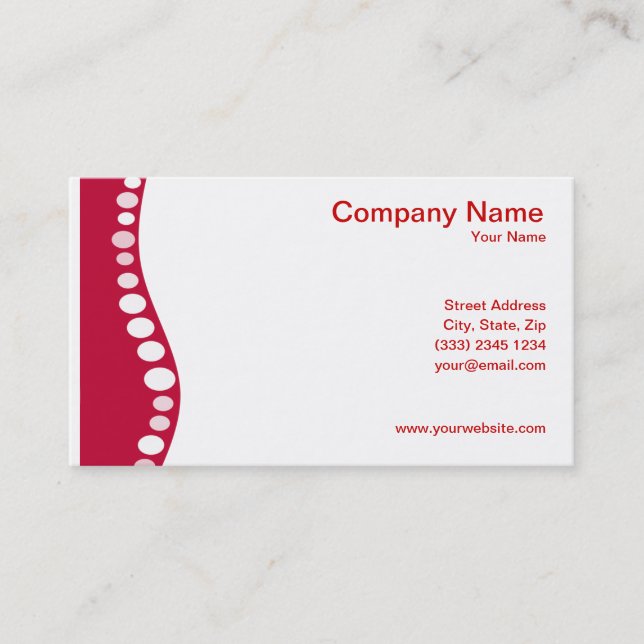 Chiropractic business card (Front)