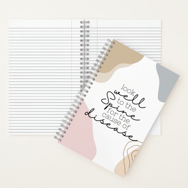 Chiropractic, Chiropractor, Chiropractic Notebook (Inside)