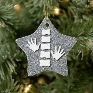 Chiropractic/Chiropractor Christmas Ornament