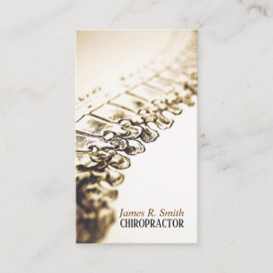 Chiropractic, Chiropractor, Health Clinic Business Card