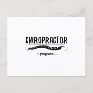 Chiropractic Chiropractor In Progress Spine Chiro Postcard