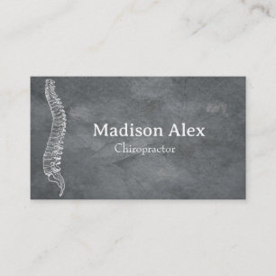 Chiropractic Chiropractor Massage Spa Therapist  Business Card