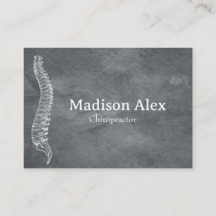 Chiropractic Chiropractor Massage Spa Therapist  Business Card
