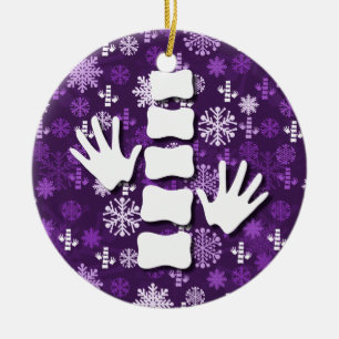 Chiropractic Christmas Ornament