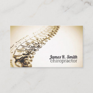 Chiropractic Clinic Business Card / Health